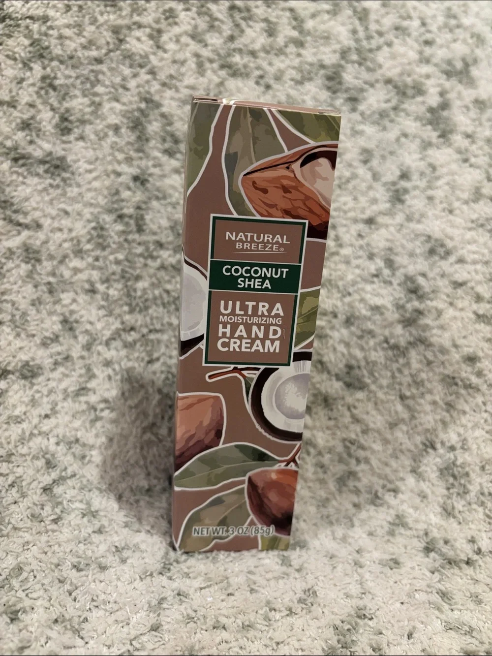 Natural Breeze Scented Coconut Shea Ultra Moisturizing Hand Cream NWT 3oz